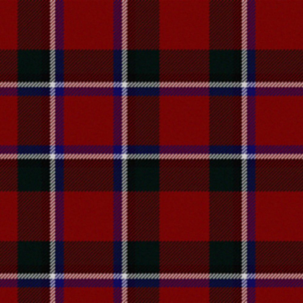 Sinclair Red Modern Strathmore Lightweight Stoff