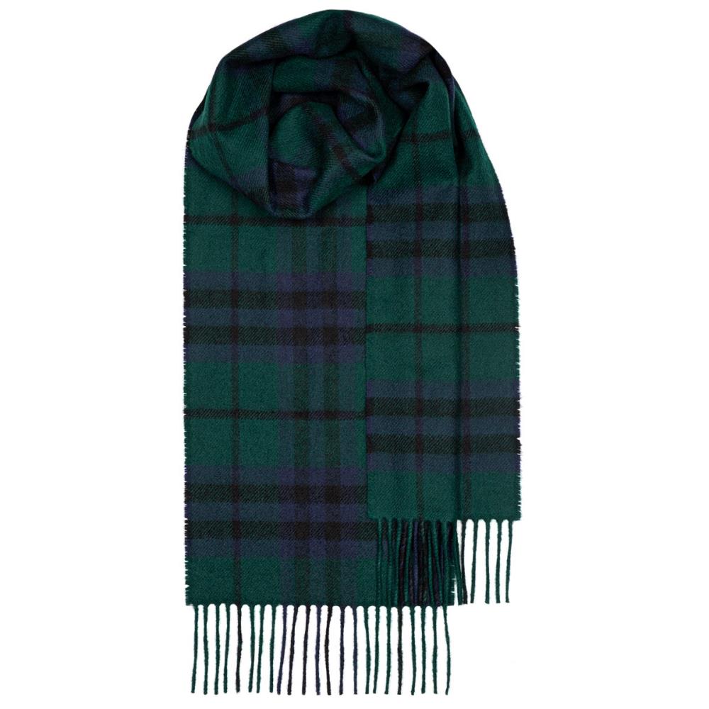 Austin Modern Lambswool Tartan Scarf