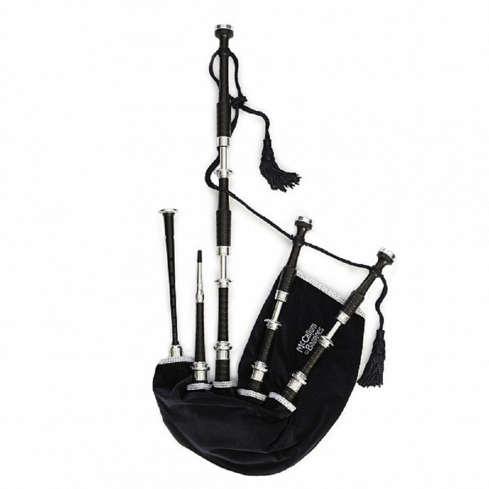 McCallum Plain Full Alloy Blackwood Bagpipe