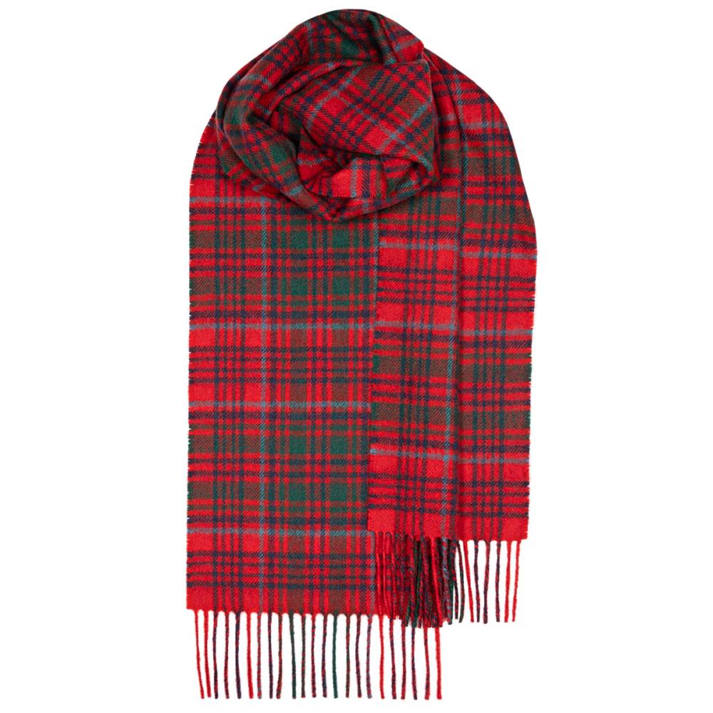Grant Modern Lambswool Tartan Scarf