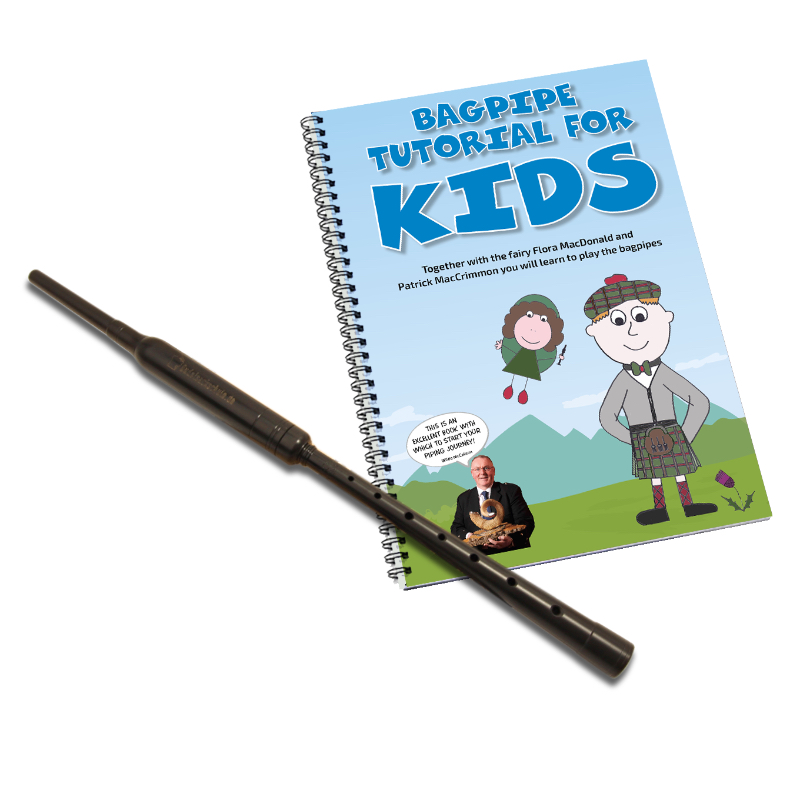Bagpipe Beginner Set (English) for Kids 11+ yrs