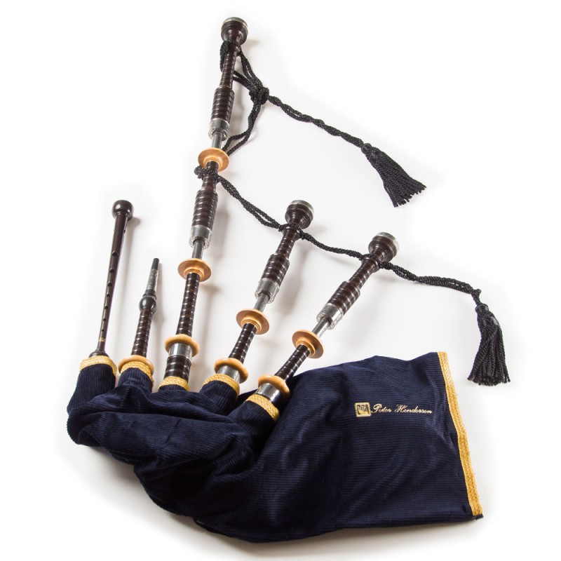 Peter Henderson Heritage PH1HT Blackwood Bagpipes