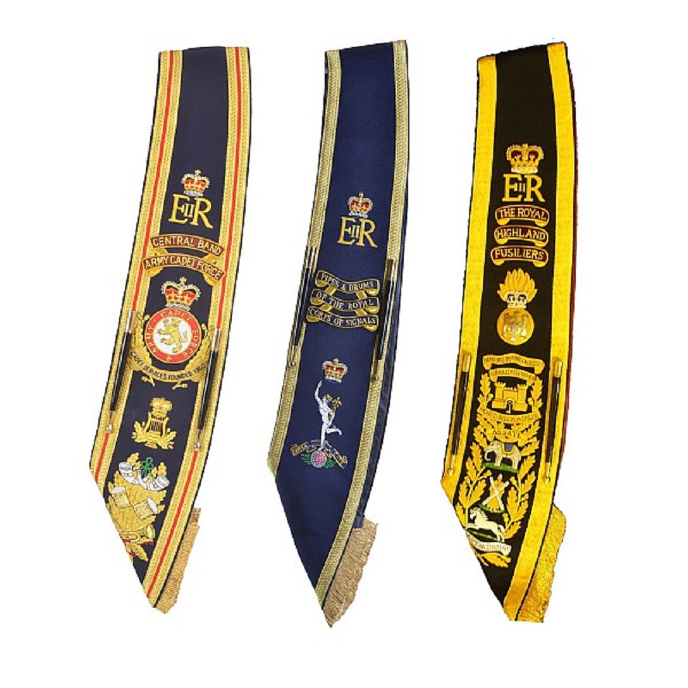 Drum Major Baldric Sash