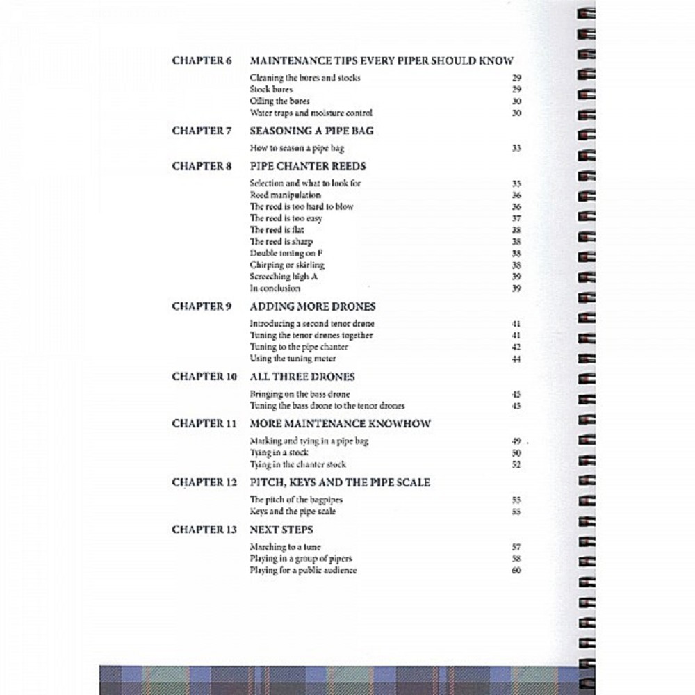 College of Piping Tutor 2 Book, Anglais