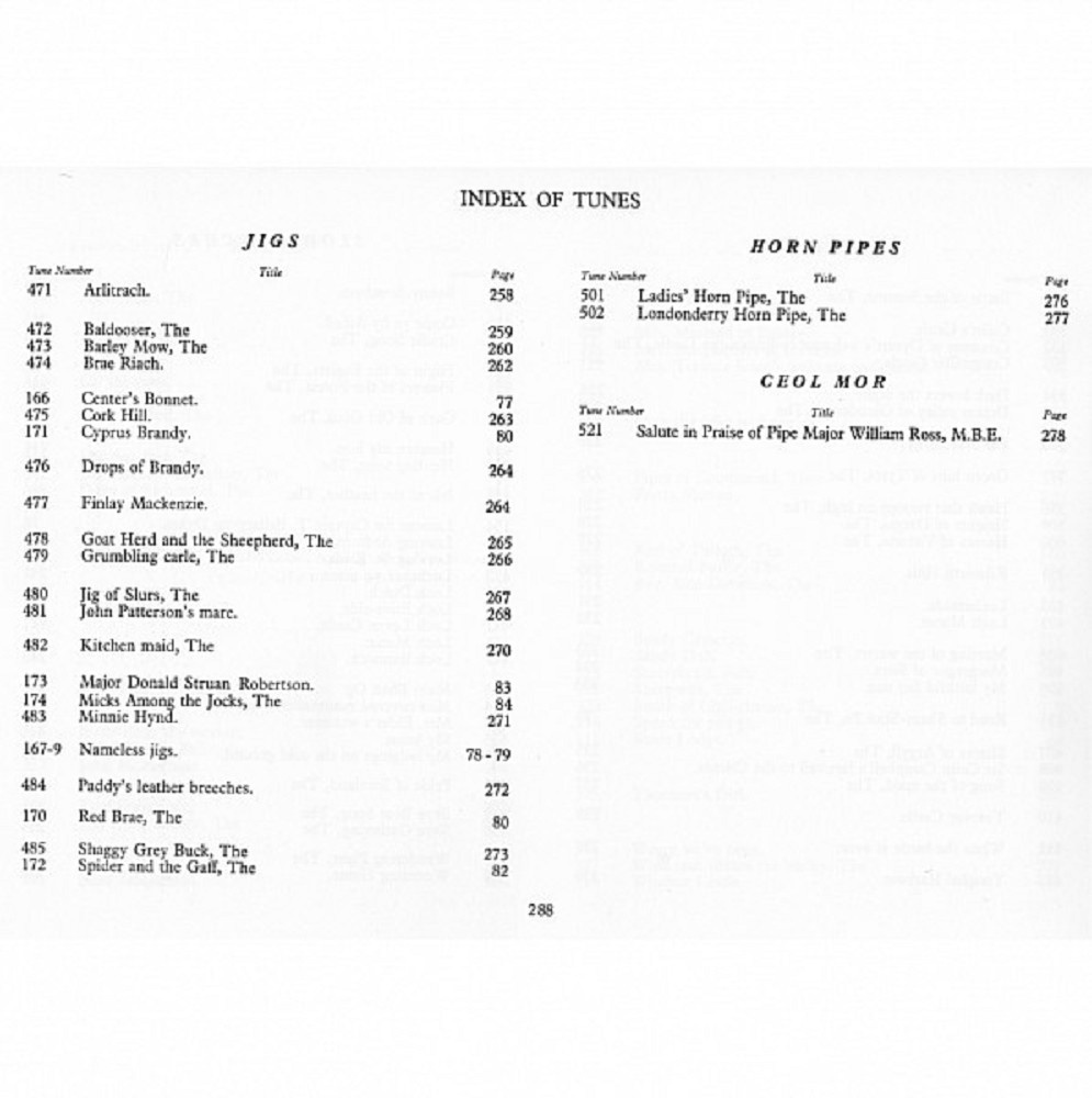 Scots Guards Standard Settings of Pipe Music, Volume 1