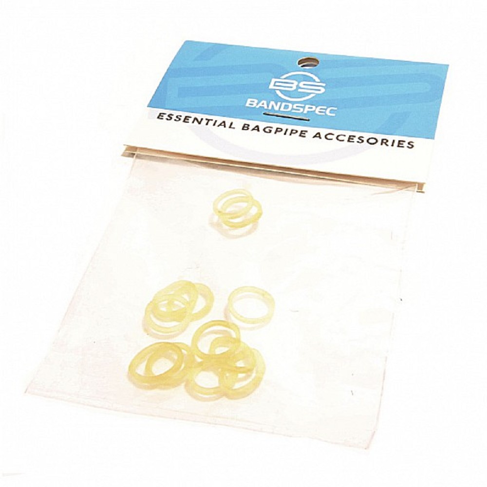BandSpec Bagpipe Reed Elastics (12)