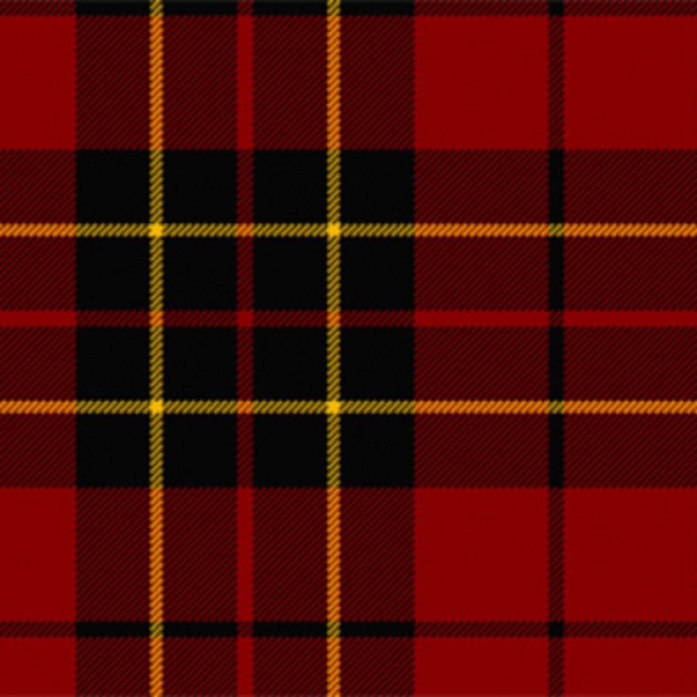 Brodie Red Modern  Strathmore Lightweight Stoff