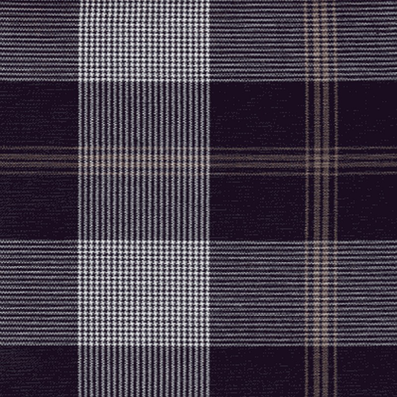 Kilnsey Navy Check KS001T , Polyviscose, Marton Mills