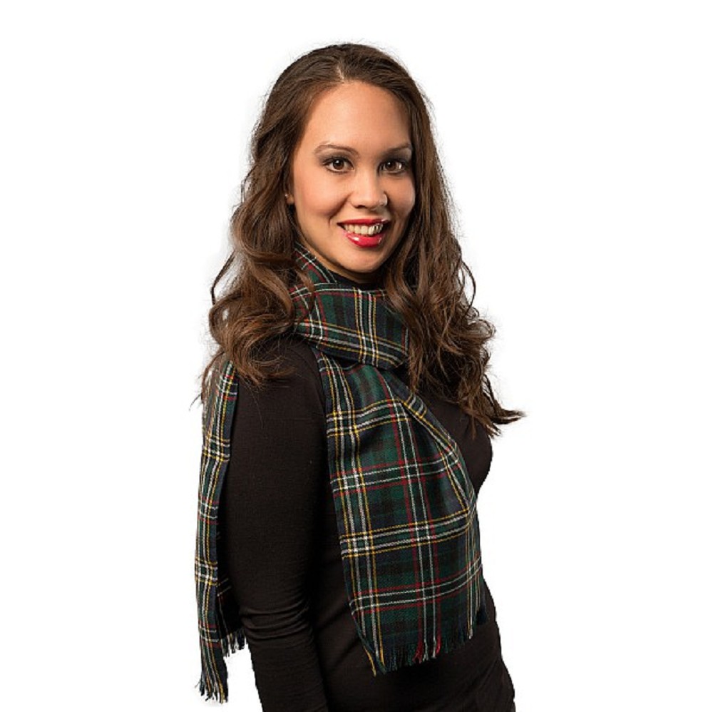 Lightweight Tartan Scarf