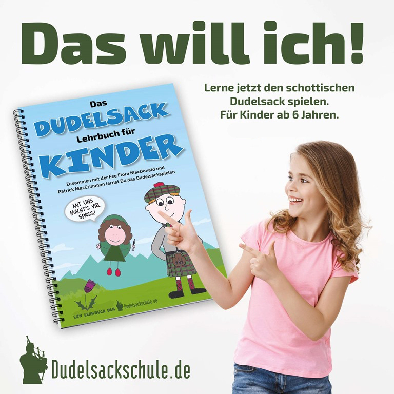 Das Dudelsack Lehrbuch für Kinder (German)