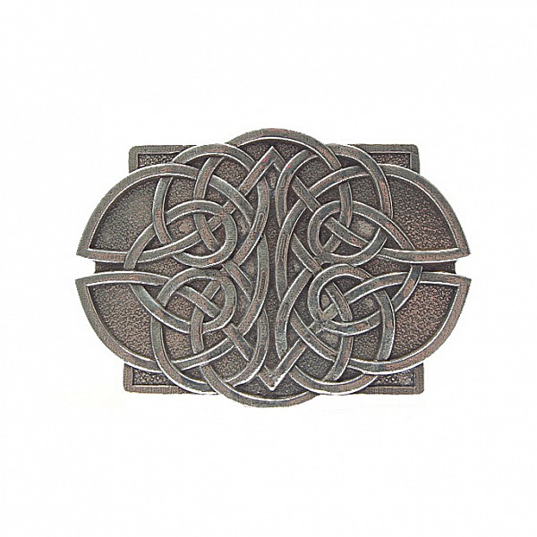 Gürtelschnalle mit Celtic-Lace Design
