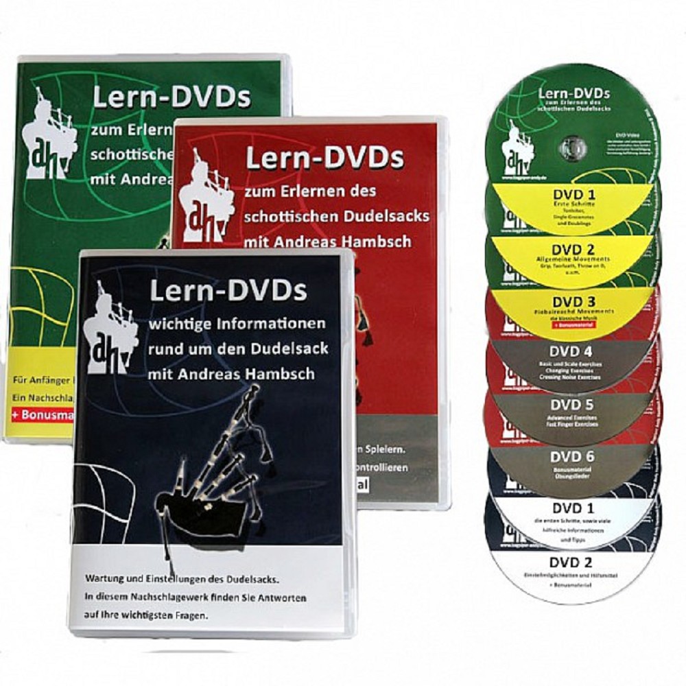 Das Lern-DVD Set mit Andreas Hambsch