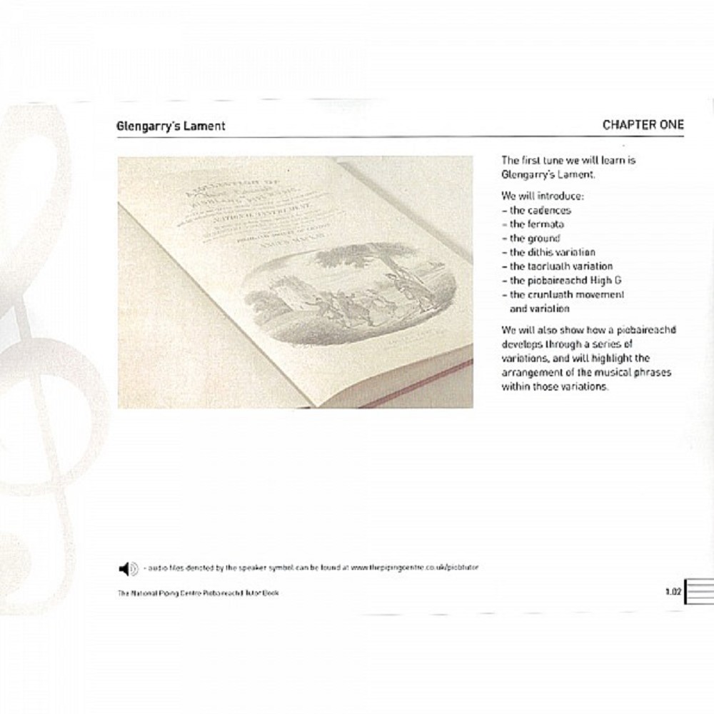 Highland Bagpipe Piobaireachd Tutor Book
