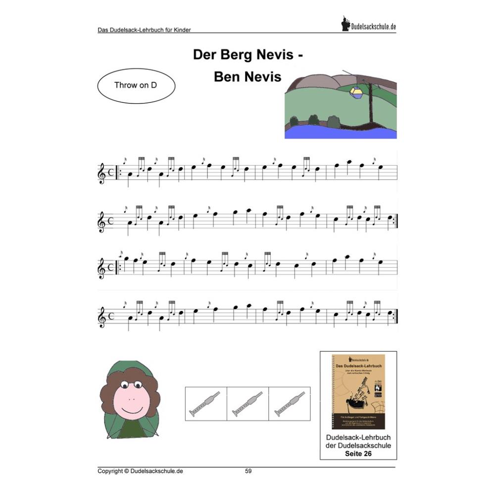 Das Dudelsack Lehrbuch für Kinder (German)