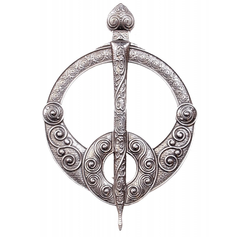 Battersea Celtic Penannular Plaid Brooch