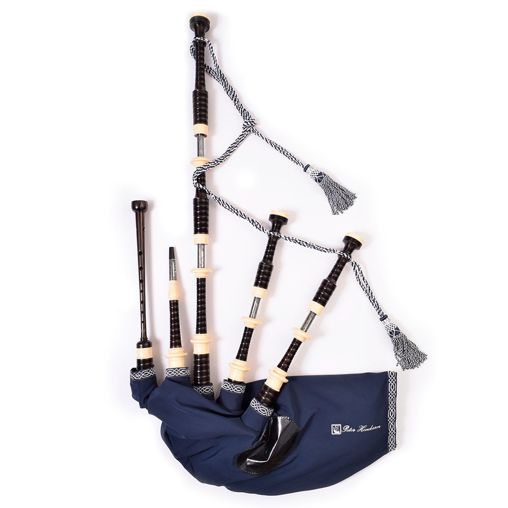 Peter Henderson PH00 NEW 2025 Model Blackwood Bagpipes - Thistle