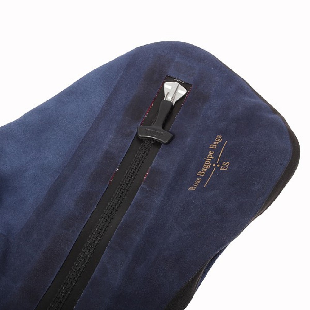Ross Breathable Leather Zipper Bag - Extended-Small