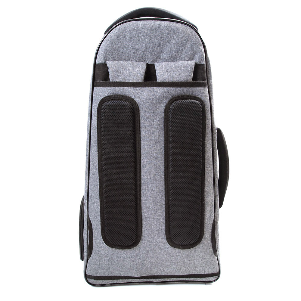 R.G. Hardie Deluxe Bagpipe Case, grey