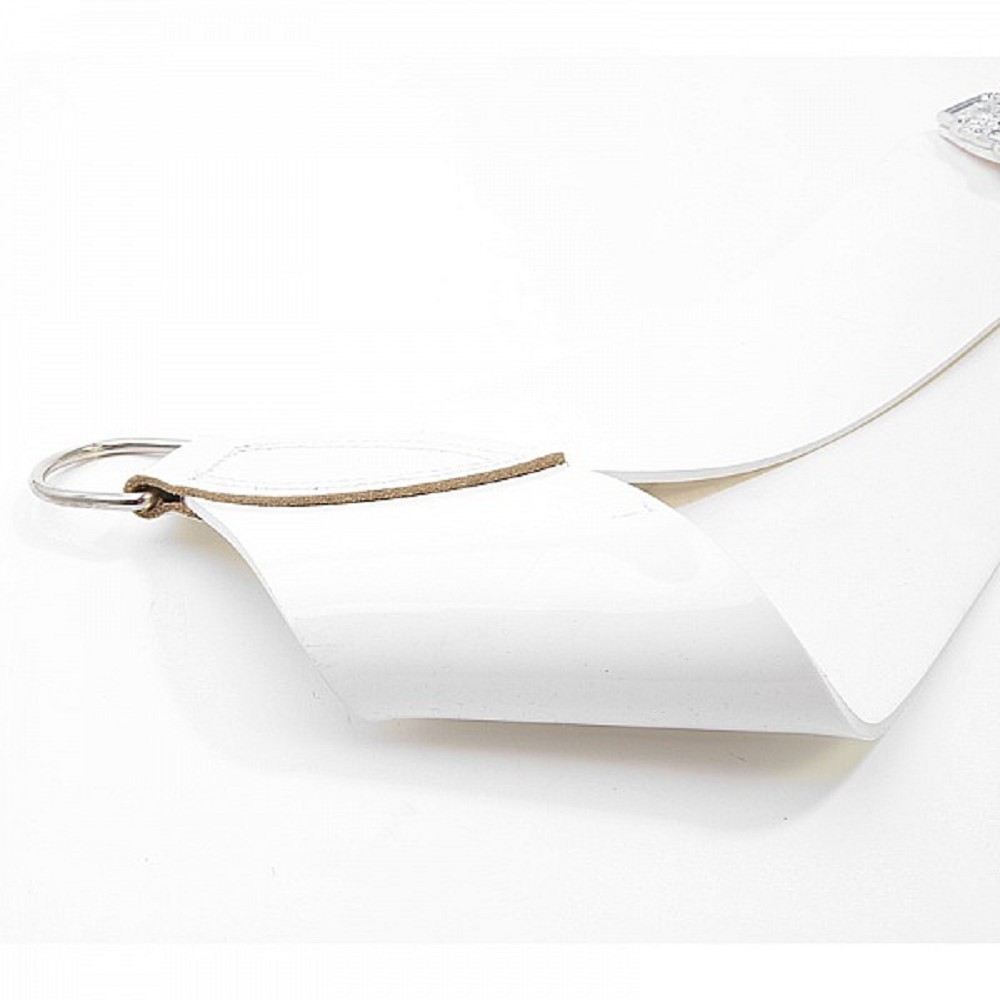 Crossbelt, Drummer, PVC, white - 2X Large