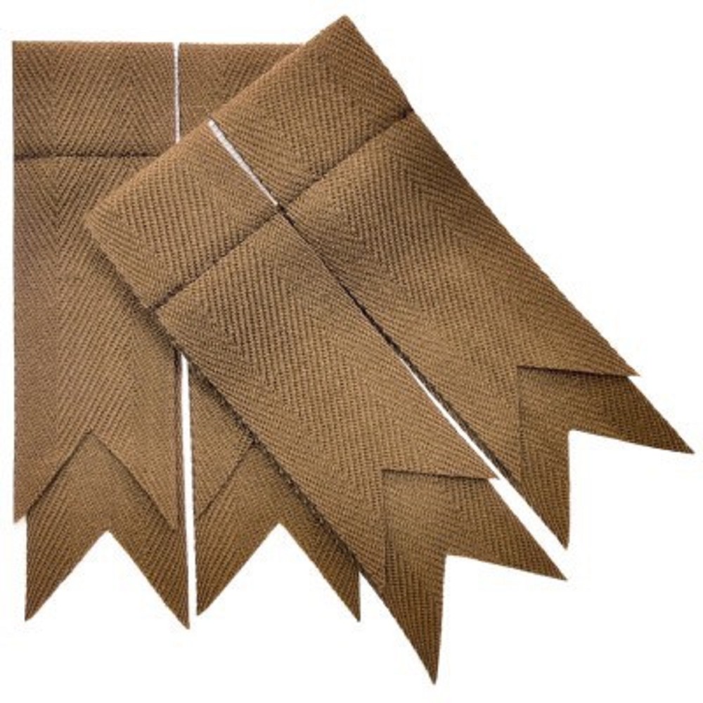 Flashes for Kilt Hose, weathered green