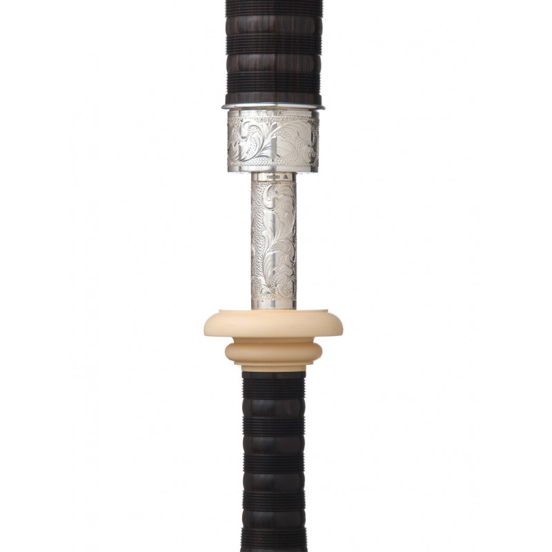 Peter Henderson PH05H Silver Blackwood Bagpipes