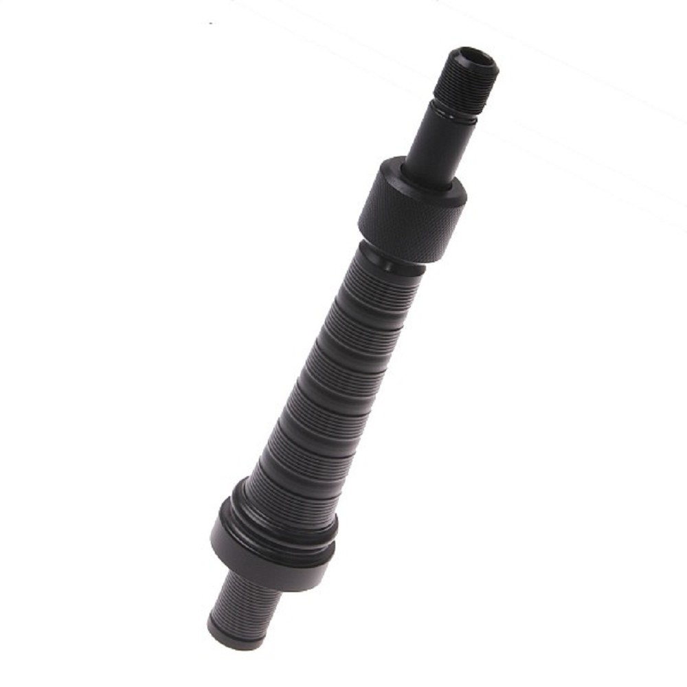 McCallum Expandable Blowpipe 6.25" (15,5cm). Schwarz.