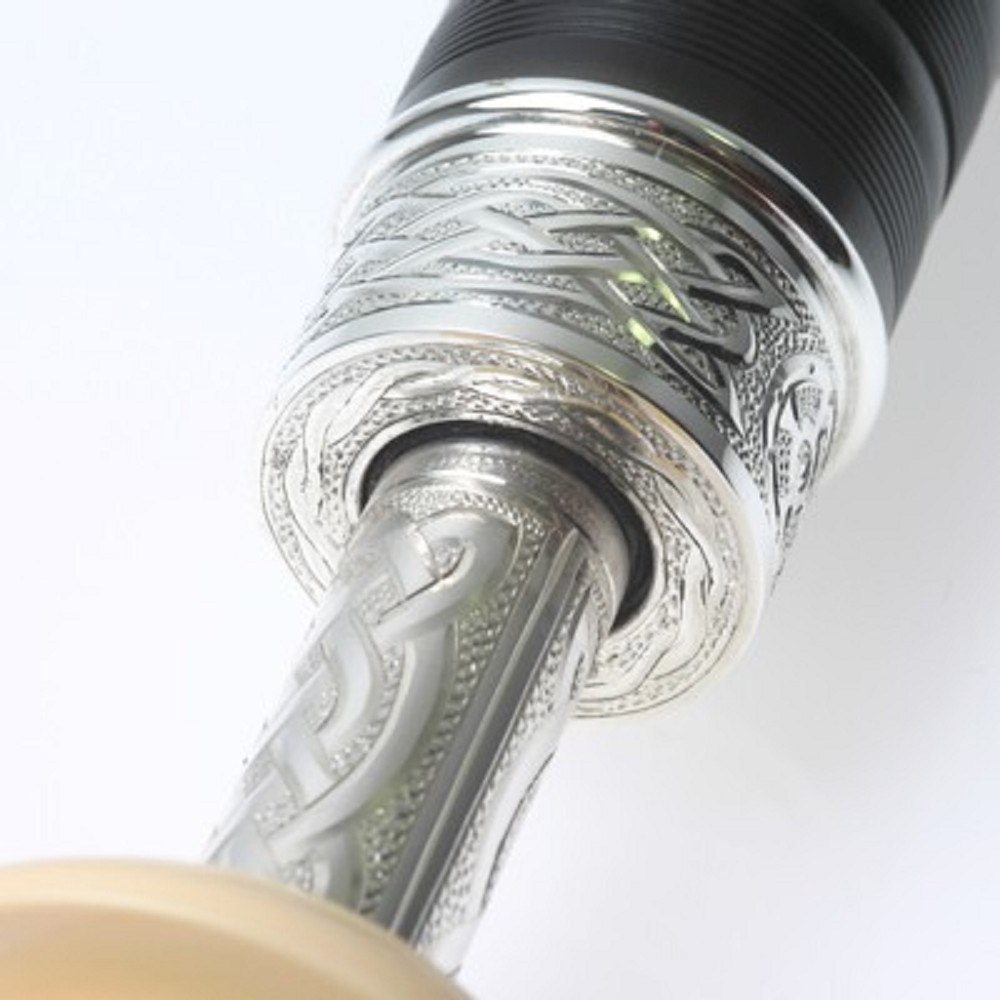 McCallum AB9-Half Silver Blackwood Bagpipe
