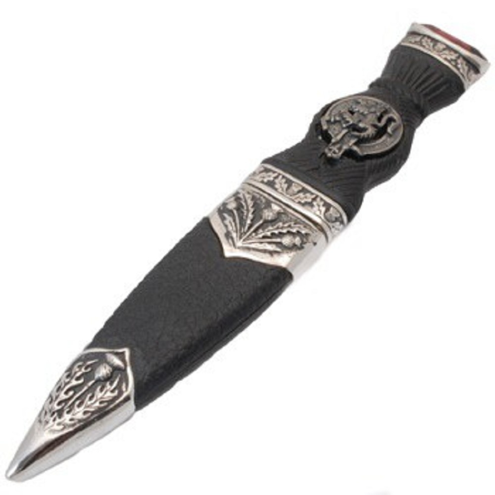 Rampant Lion Sgian Dubh, sharpened