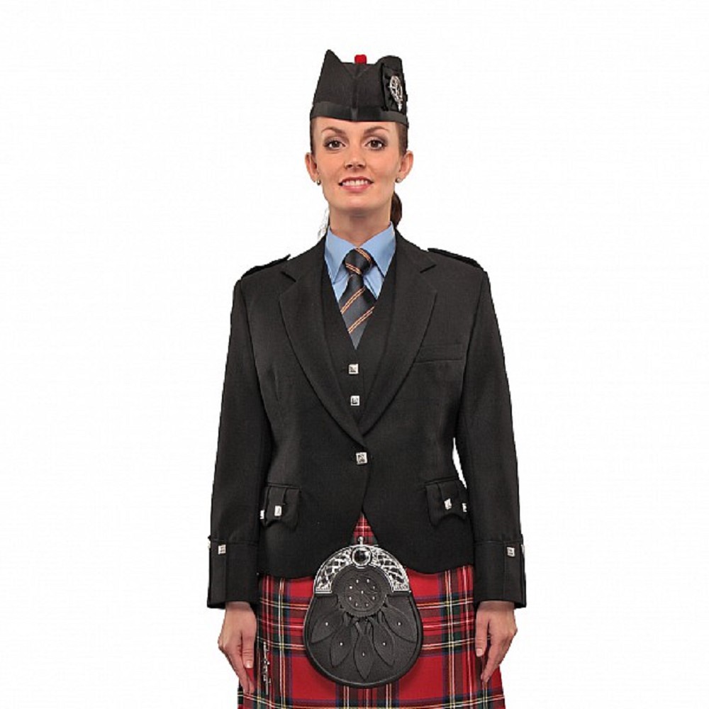 19oz Piper Jacket Argyll - Ladies pattern