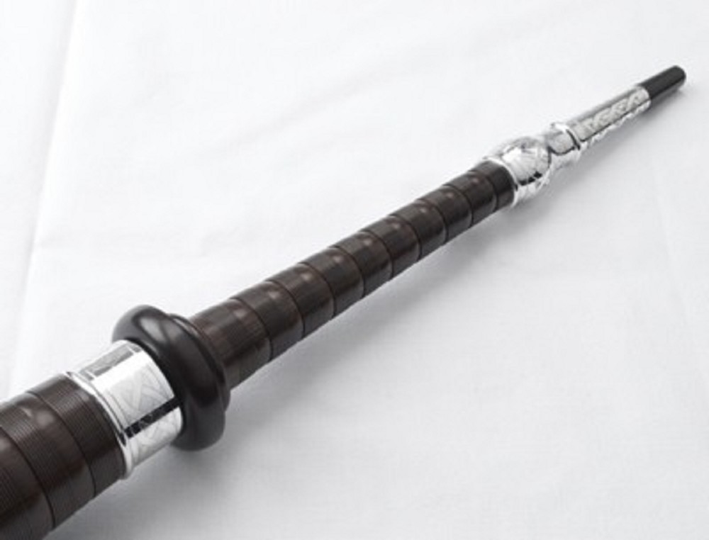 McCallum AB4 Deluxe All Black Blackwood Bagpipe - Celtic