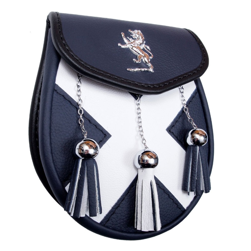 Saltire Leather Sporran
