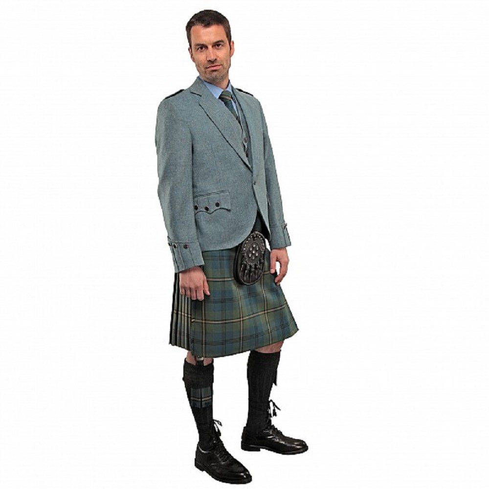 Lovat Blue Tweed Argyll Jacket