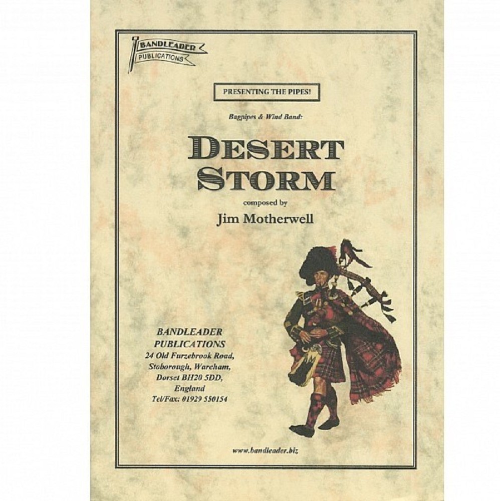 Desert Storm - Bagpipes & Wind Band