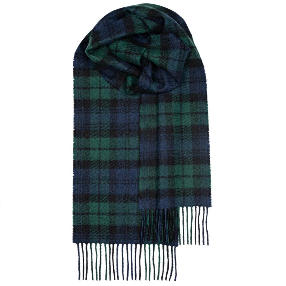 Black Watch Modern Lambswool Tartan Scarf