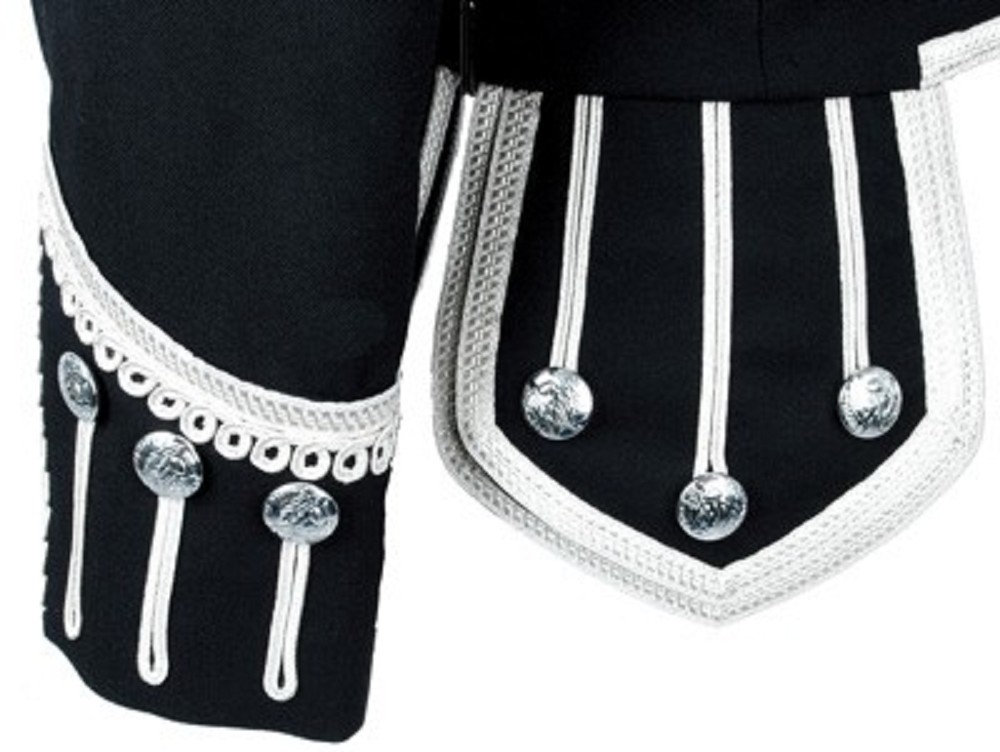 GP1 Guards Doublet Black/Silver - UK 40 L (EU 50 long)
