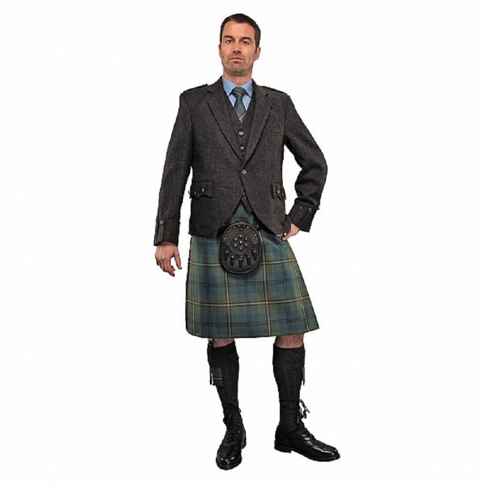 Charcoal Tweed Argyll Jacket