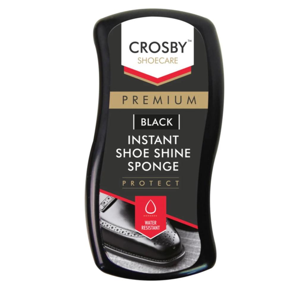 Black Instant Shoe Shine Sponge