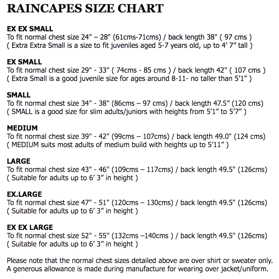 Raincape, Ultimate - 2X Large
