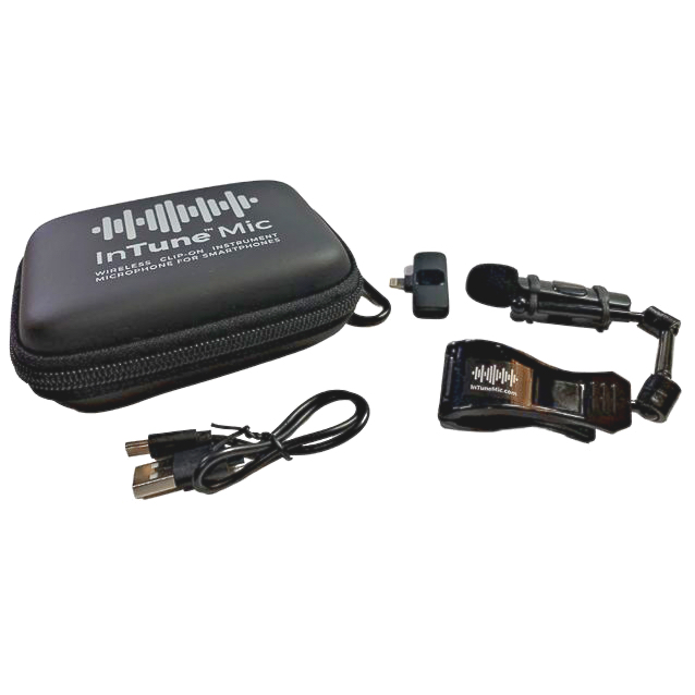 InTune Bagpipe Microphone - USB-C connector